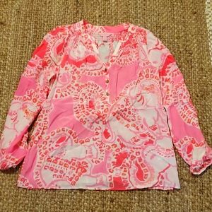 Lilly Pulitzer Silk Top